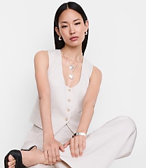 LOFT Versa Pure Spun Pocket Vest carousel Product Image 2