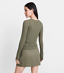 LOFT Versa Ribbed Cardigan carousel Product Image 3