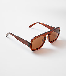 LOFT Versa Modern Aviator Sunglasses carousel Product Image 1