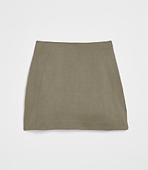 Petite LOFT Versa Pure Spun Mini Skirt carousel Product Image 2