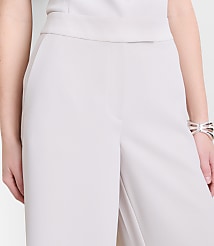 Petite LOFT Versa Crepe Drape Culottes carousel Product Image 4