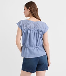 Ruched Wedge Top carousel Product Image 3