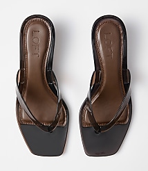 Jelly Kitten Heel Thong Sandals carousel Product Image 2
