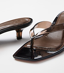 Jelly Kitten Heel Thong Sandals carousel Product Image 3