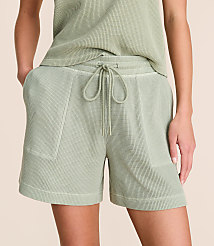 Lou & Grey Garment Dyed Waffle Shorts carousel Product Image 2