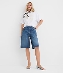 Soleil Oversized Jersey Modern Tee carousel Product Image 1