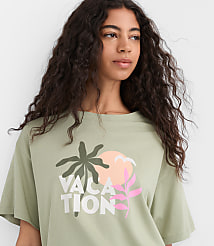 Vacation Oversized Jersey Tee carousel Product Image 4