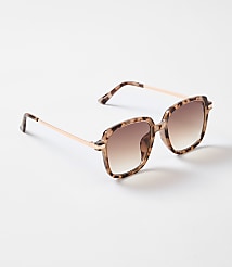 Metal Rim Square Sunglasses carousel Product Image 1