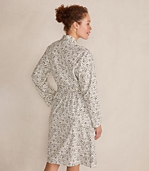Haven Well Within Organic Cotton Jersey Animal Dot Robe carousel Product Image 4