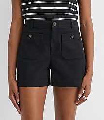 Petite Palmer Shorts in Twill carousel Product Image 3