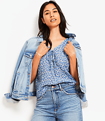Floral Bow Blouse carousel Product Image 4