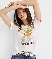 Seas The Day Everyday Crew Tee carousel Product Image 4