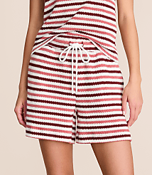 Lou & Grey Striped Crochet Shorts carousel Product Image 4