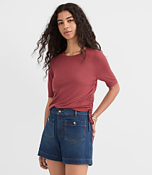 Side Tie Sweater Tee carousel Product Image 3