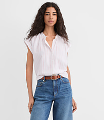 Striped Everyday Dolman Shirt carousel Product Image 2
