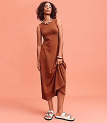 Lou & Grey Terrysoft Contrast Stitch Maxi Dress carousel Product Image 4