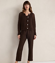 Haven Well Within Cotton Blend Open Stitch Cardigan carousel Product Image 2