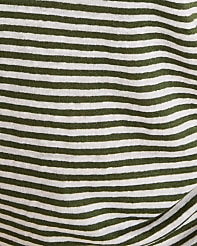 Haven Well Within Linen Stripe V-Neck Top carousel Product Image 3