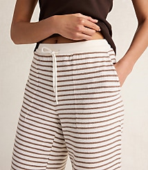 Haven Well Within Cotton Blend Textured Barrel Leg Pants carousel Product Image 2