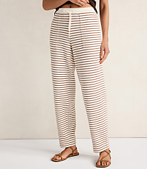 Haven Well Within Cotton Blend Textured Barrel Leg Pants carousel Product Image 1