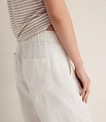Haven Well Within Heavyweight Linen Wide Leg Pants carousel Product Image 3