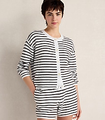 Haven Well Within Cotton Stripe Cardigan carousel Product Image 1