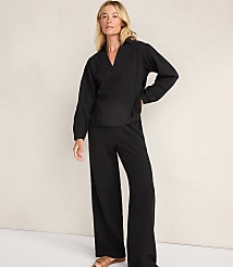 Haven Well Within Textured Cotton Gauze Collared Top carousel Product Image 3