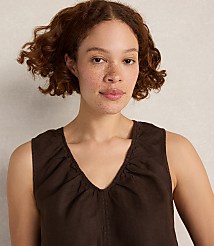 Haven Well Within Linen U-Neck Tank carousel Product Image 3