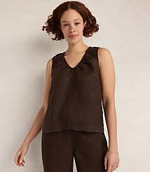 Haven Well Within Linen U-Neck Tank carousel Product Image 1