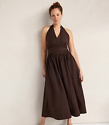 Haven Well Within Linen Halter Maxi Dress carousel Product Image 1