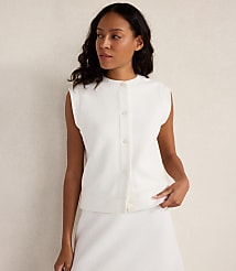 Haven Well Within Cotton Blend Textured Short Sleeve Jacket carousel Product Image 1