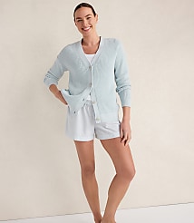 Haven Well Within Organic Cotton Shaker Stitch Cardigan carousel Product Image 2