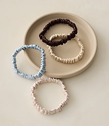 Haven Well Within Washable Silk Hair Ties - Pinstripe carousel Product Image 1