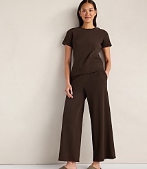 Haven Well Within Organic Cotton Rib Knit Wide Leg Pants carousel Product Image 2