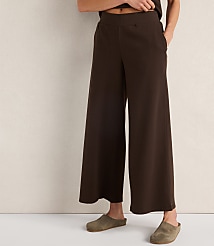 Haven Well Within Organic Cotton Rib Knit Wide Leg Pants carousel Product Image 1