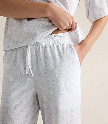 Haven Well Within Organic Cotton Jersey Rippled Sand Pajama Pants carousel Product Image 3