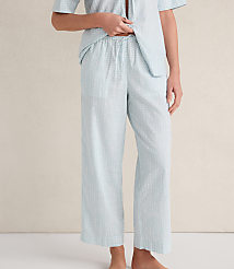 Haven Well Within Cotton Linen Faded Dot Pajama Pants carousel Product Image 1