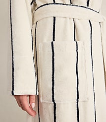 Haven Well Within Plush Terry Striped Robe + Tote Set carousel Product Image 3