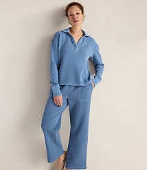 Haven Well Within Organic Cotton Waffle Johnny Collar Top carousel Product Image 2