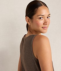 Haven Well Within Drapey Rib Knit Scoop Neck Tank carousel Product Image 3