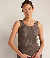 Haven Well Within Drapey Rib Knit Scoop Neck Tank carousel Product Image 1