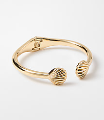 Seashell Open Cuff Bracelet carousel Product Image 1