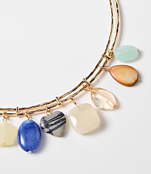 Heart Mixed Drop Collar Necklace carousel Product Image 2