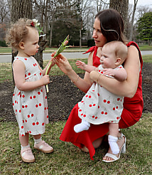 LOFT x Mon Coeur Recycled Cotton Cherry Tank Dress carousel Product Image 4
