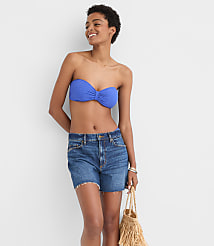 LOFT Beach Seashell Terry Bandeau Bikini Top carousel Product Image 2