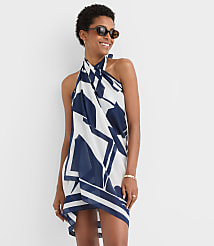 LOFT Beach Geo Sarong carousel Product Image 1
