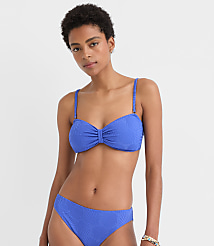 LOFT Beach Seashell Terry Bandeau Bikini Top