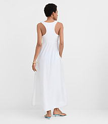 LOFT Beach Triple Cloth Mixed Media Maxi Pocket Dress carousel Product Image 3