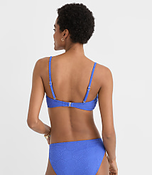 LOFT Beach Seashell Terry Bandeau Bikini Top carousel Product Image 3
