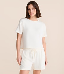 Lou & Grey Lightweight Scubasoft Rounded Hem Tee carousel Product Image 1